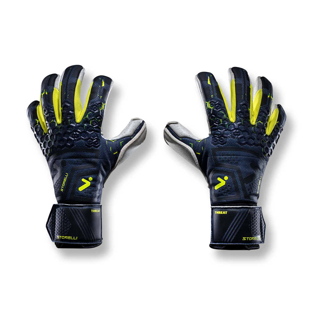 Storelli Exoshield Gladiator Pro II FingerSaver Goalkeeper Gloves NEW 